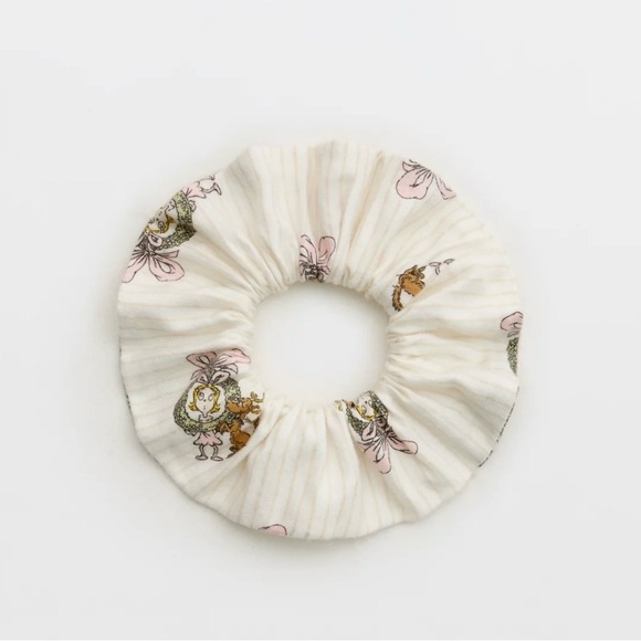 aerie Other - Aerie | Flannel Sleep Scrunchy - The Grinch